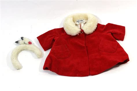 Chatty Cathy Red Coat And Headband Vintage 60s Tagged Etsy Red Coat