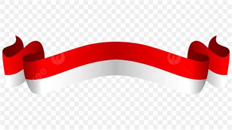 Bendera Merah Putih Pita Bendera Indonesia Bendera Merah Putih