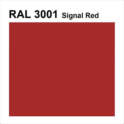 Ral 3001 Signal Red Pigment