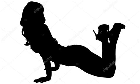 Sexy Woman Silhouette Stock Vector Image By ©snesivan888 65001547