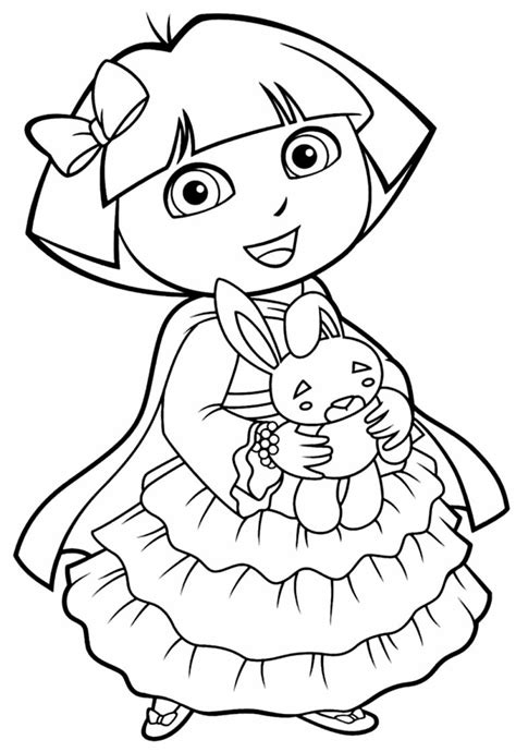 Desenhos Para Colorir De Dora Aventureira Dicas Pr Ticas