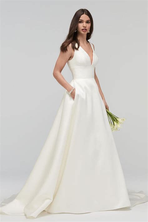 Top 24 Taffeta Wedding Dresses Pictures And Photos Vestido De Noiva