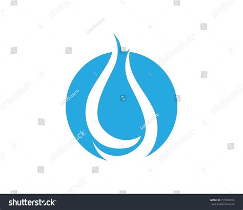 Water Logos Template Stock Vector Royalty Free 759083014 Shutterstock