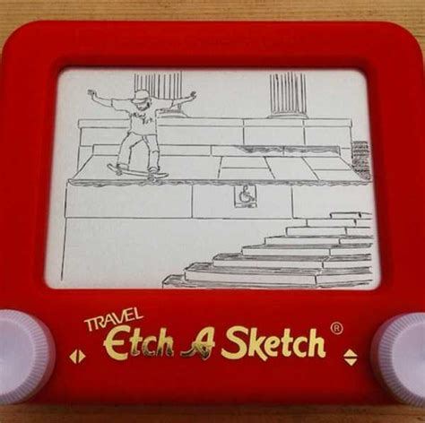 Awesome Etch A Sketch Drawings Klykercom