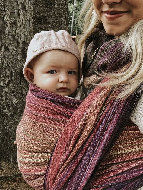 Beginners Guide To Woven Wraps Living In Color Baby Wearing Wrap