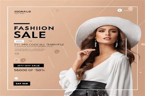 Fashion Sale Social Media Post Template Graphic By Typhonstore