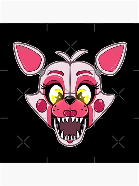 Fnaf Funtime Foxy Throw Pillow For Sale By Sciggles Redbubble