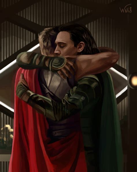 Thor And Loki By White Night 56 Rmarvelstudios