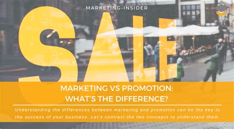 Marketing Vs Promotion Whats The Difference