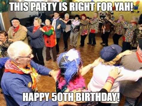 Lift your spirits with funny jokes, trending memes, entertaining gifs, inspiring stories, viral videos, and so much more. 50th Birthday Meme | 50th birthday meme, 50th birthday ...