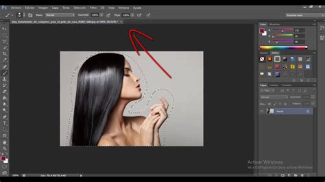 Como Recortar Con Photoshop Una Imagen En 2 Minutos YouTube