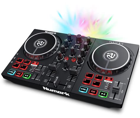 Buy Numark Party Mix Ii Dj Controller With Party Lights Dj Set With
