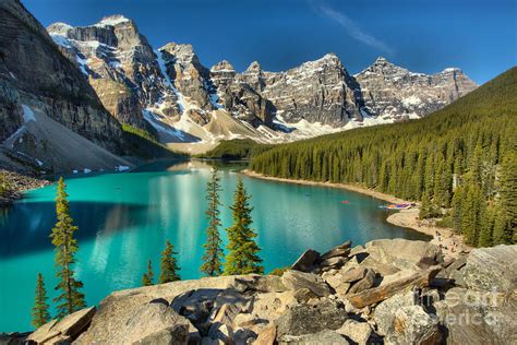 Spring Afternoon At Moraine Lake Photograph By Adam Jewell Fine Art