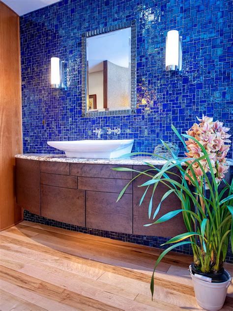 Blue Bathroom Floor Tiles Design Flooring Images