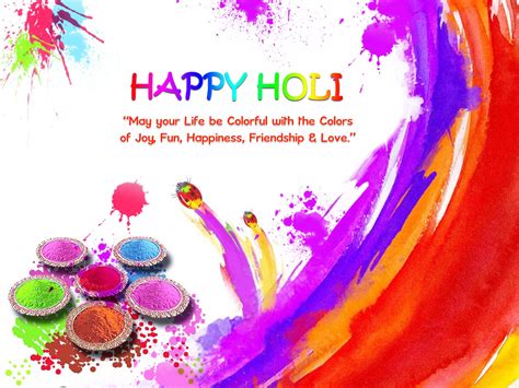 Holiday Holi Hd Wallpaper