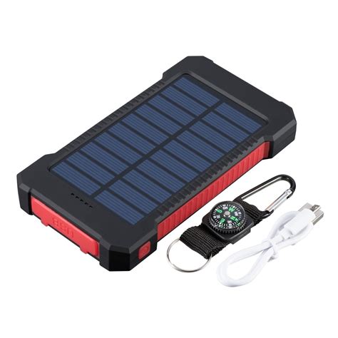 900000mah Dual Usb Portable Solar Battery Charger Solar Power Bank For