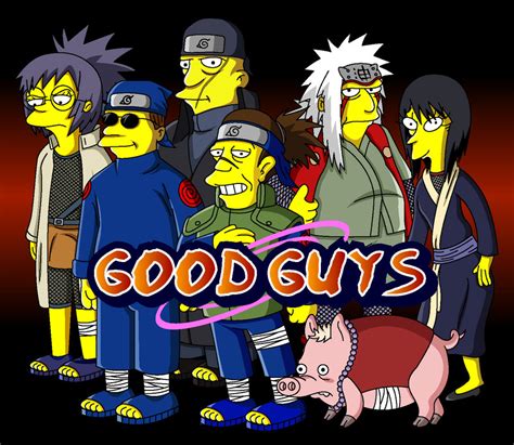 Imagen Naruto Simpsons Good Guys By Lloydvdw D38owz1 Diversión
