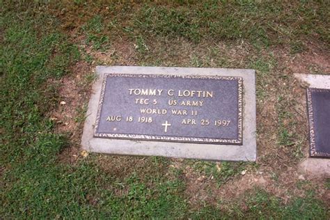 Tec5 Tom Charles Loftin Sr 1918 1997 Memorial Find A Grave