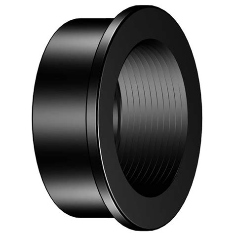 As these pvc and abs fittings are threaded, they can be coated in thread sealing paste and screwed into the pipe system. 5803-2-F - Female Flush Adapter Spg x FIPT - ABS DWV On NIBCO