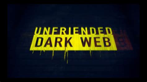 Unfriended Dark Web Trailer Youtube