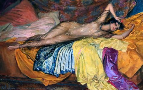 Reproductions De Peintures Nude In Harem 1910 De Georges Antoine