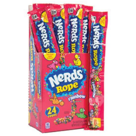 Nerds Ropes Rainbow 24 Count Novelty Candy Canada Candyonlineca