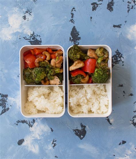 Cut the chicken after you have cut everything else. Sheet Pan Cashew Chicken with Veggies (Meal Prep) - Carmy ...