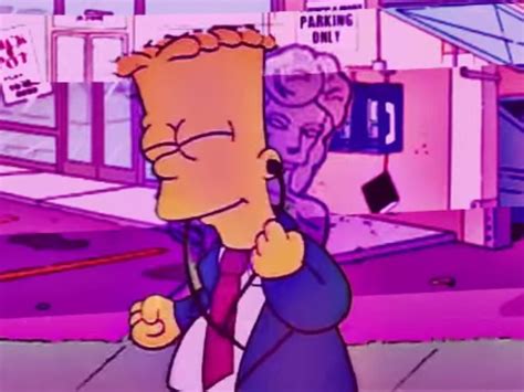 Simpsons Vaporwave Wallpapers Top Free Simpsons Vaporwave Backgrounds