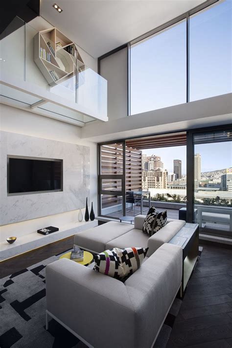 The latest architecture and news. Trendy Cape Town Waterfront Duplex Penthouse Apartment ...