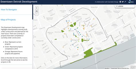 New Interactive Map Reveals Downtown Detroit Development Progress And