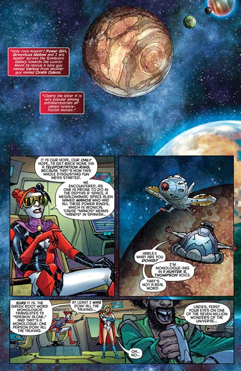 Weird Science Dc Comics Harley Quinn And Power Girl 3 Preview