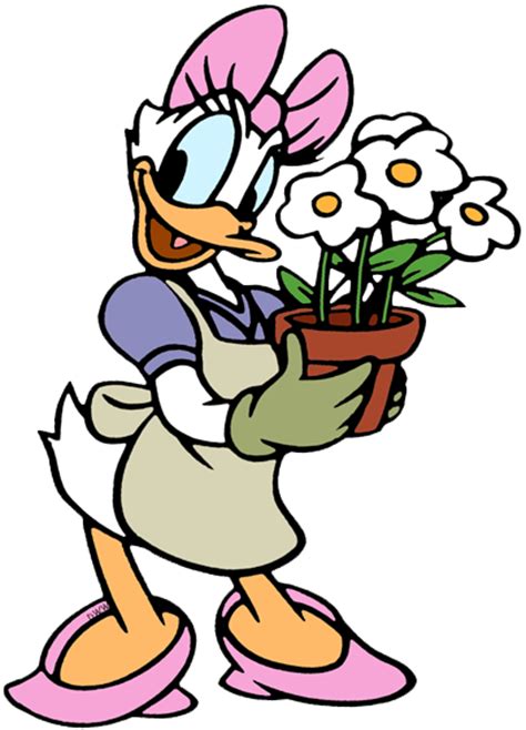 Daisy Duck Daisy Mickey Mouse Characters Is Popular Png Clipart Images