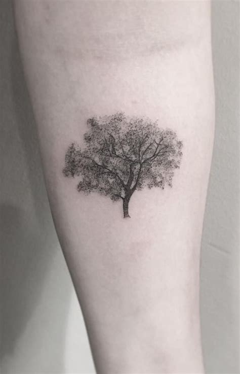 Beautiful Oak Tree Tattoo Tattoo Artist Zeke Yip