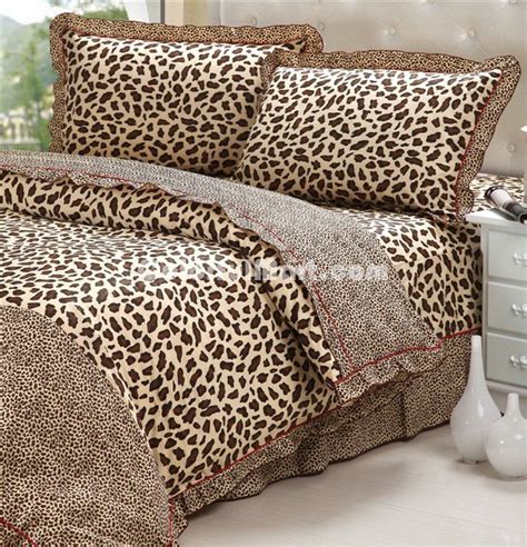 Leopard Printing Cheetah Print Bedding Sets 101201000005 10999