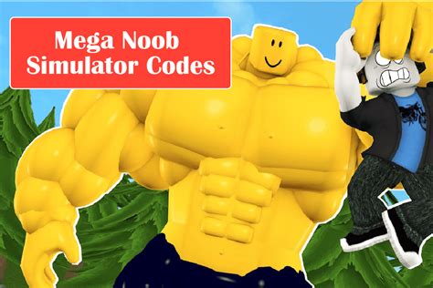 Todos Os Códigos Roblox Para Mega Noob Simulator Resgate Agora