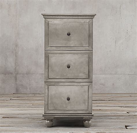 Maybe you would like to learn more about one of these? Annecy Metal-Wrapped 3-Drawer Narrow File Cabinet