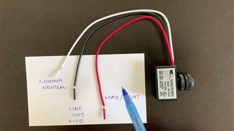 Easy Instructions Install Photocell Switch Wiring Youtube