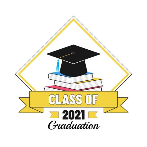 Clase De 2021 Logo De Graduación 2589669 Vector En Vecteezy