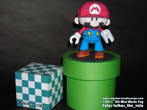 Mini Mario Toy Papercraft By Dil1880 On Deviantart