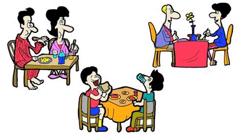 Learn english expressions through pictures, sounds and sentence examples! Group Dinner Clipart | Free download on ClipArtMag