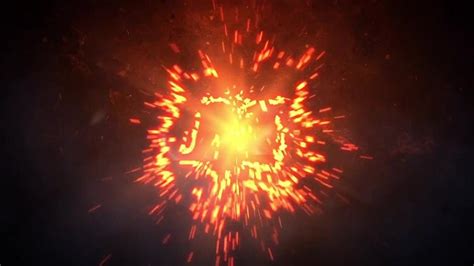 Particle Logo Explosion After Effects Templates Motion Array