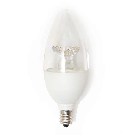 Ecosmart 60w Equivalent Soft White B11 Dimmable Led Light Bulb 3 Pack