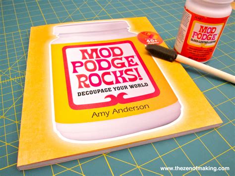 Massive Mod Podge Rocks Book Review And Giveaway Red Handled Scissors