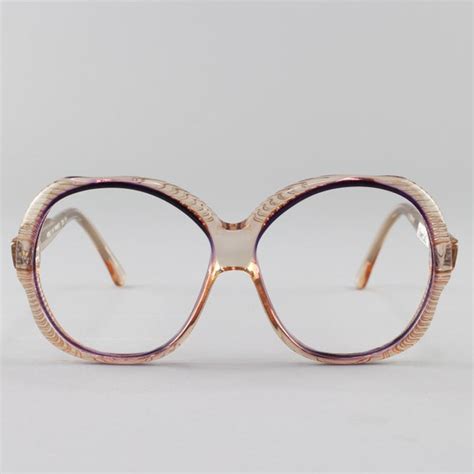 Vintage 70s Glasses Oversized Round Eyeglasses 19 Gem