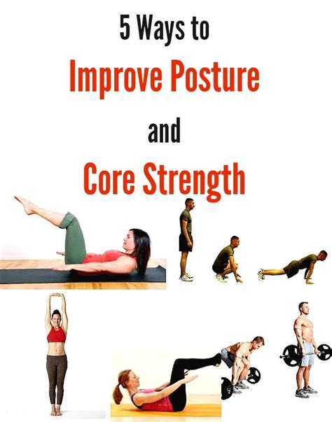 5 ways to improve posture and core strength live a green and natural healthy lifestyle