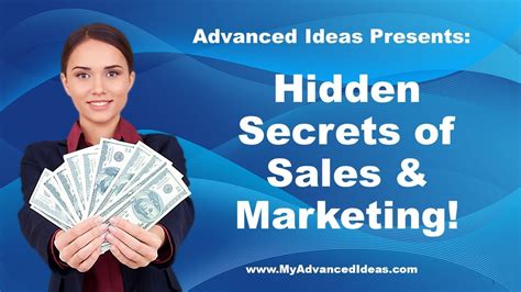 Hidden Secrets Of Sales And Marketing Youtube
