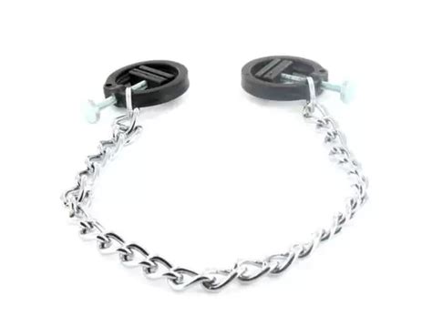 Circular Vice Nipple Clamps Bdsm Sensation Play