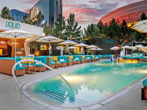 Liquid Pool Lounge At Aria Las Vegas Nv