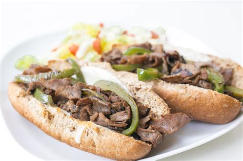 Philly Cheesesteaks With Roast Beef And Green Peppers Cook Smarts