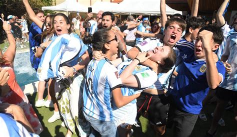 As Vivieron Lo Argentinos Su Pase A La Final Del Mundial Qatar